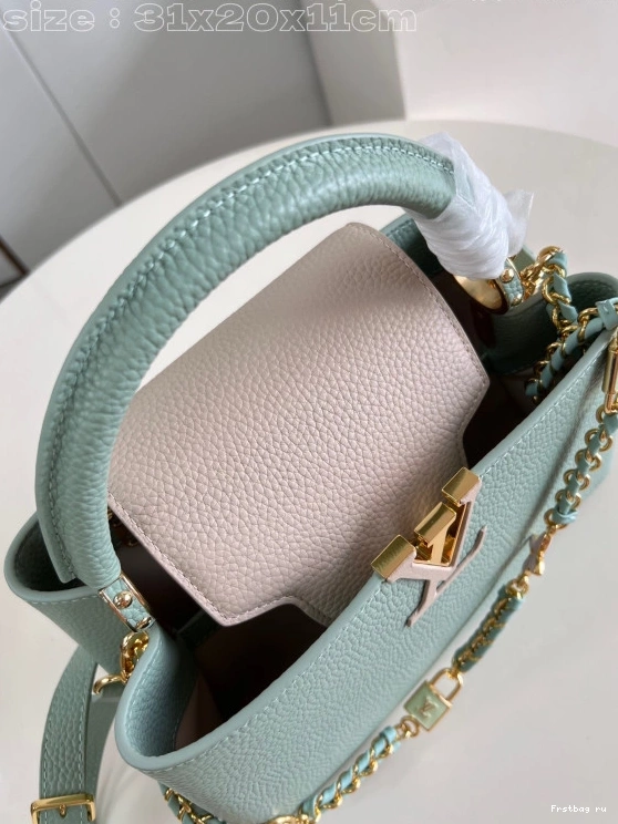 Frstbag ru BB-31.5*20*11CM VUITTON LOUIS CAPUCINES 0807
